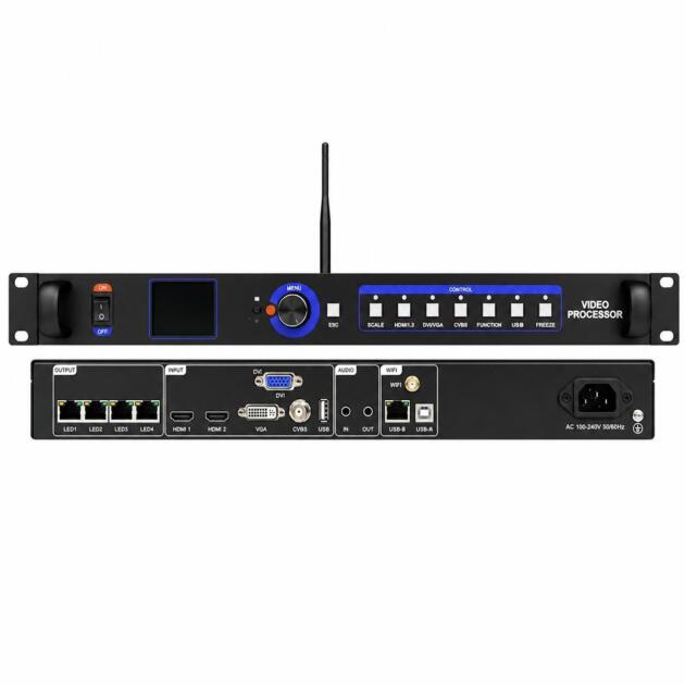 The HUIDU VP410A can be used in compatible applications such as: LED Video Walls Advertising LED Displays