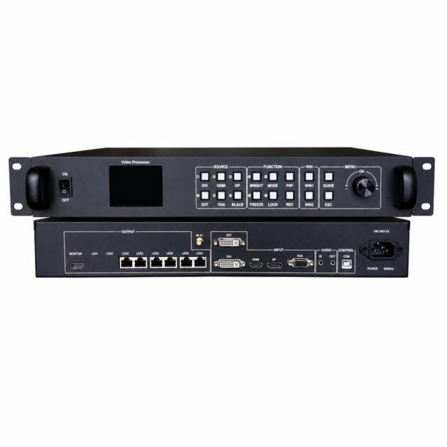 The HUIDU VP620A can be used in: LED Video Walls Digital Advertising Screens