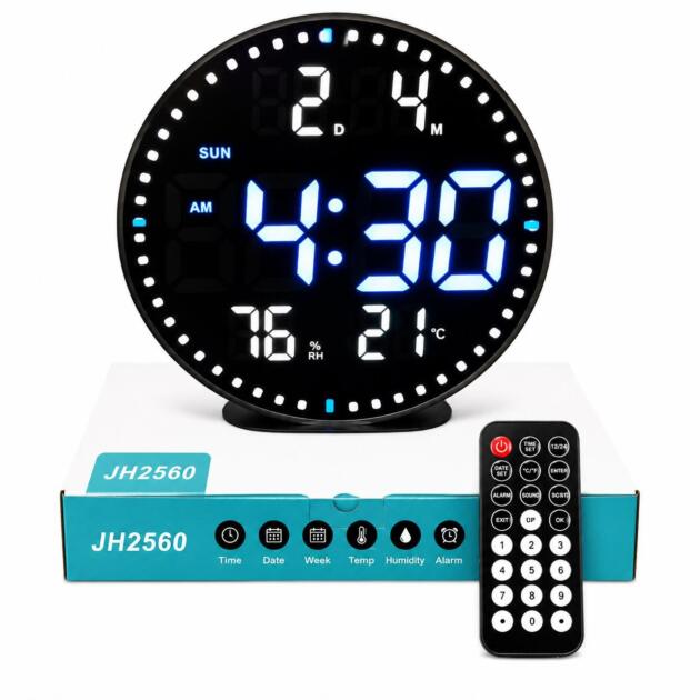 Digital Calendar Clock 2560 Offices & Corporate Buildings Schools & Colleges Hospitals & Clinics Factories & Warehouses Shops & Retail Stores Banks