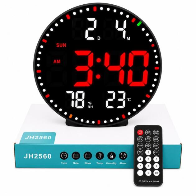 Digital Calendar Clock 2560 Offices & Corporate Buildings Schools & Colleges Hospitals & Clinics Factories & Warehouses Shops & Retail Stores Banks & Commercial Areas Reception Areas Hotels & Restaurants Public Buildings Showrooms