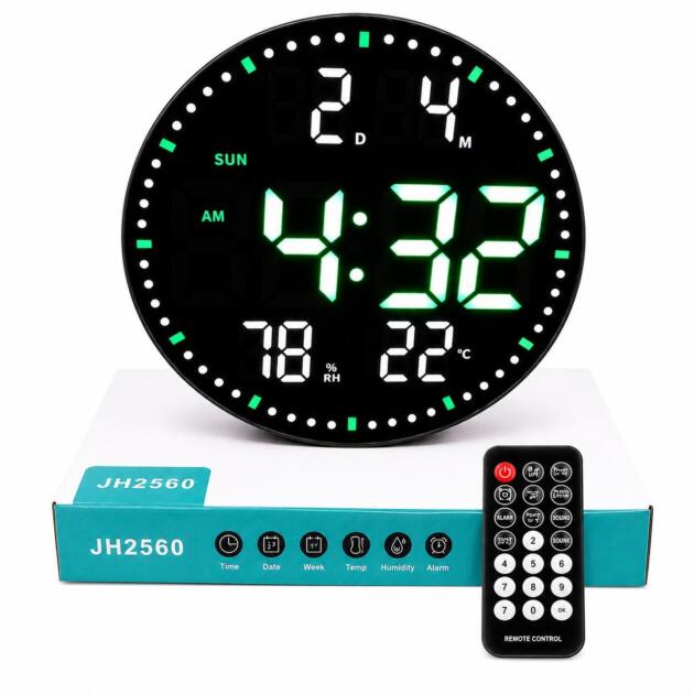 Digital Calendar Clock 2560 Offices & Corporate Buildings Schools & Colleges Hospitals & Clinics Factories & Warehouses Shops & Retail Stores Banks