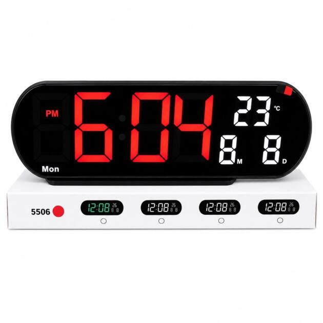 Displays Digital Time and Calendar/Date 5V DC Power Supply Offices and Corporate Buildings Schools and Colleges Hospitals and Clinics