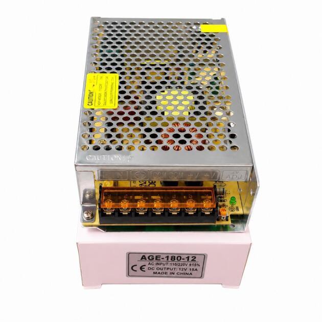 12V 15A Power Supply LED Advertising Boards LED Modules LED Strip Lights CCTV Camera Systems Digital Calendar Clocks Prayer Time Clocks Access Control Systems