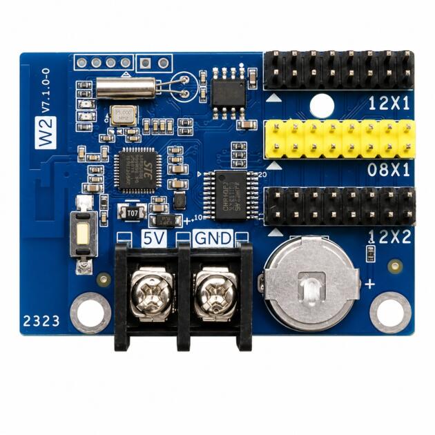 HUIDU W2 Single Color WiFi LED Control Card LED Advertising Boards Shop Sign Boards Scrolling Message Displays Business Advertising Signs Information Boards