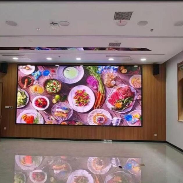 P2.5 LED screen, P2.5 SMD video screen, 7×16 feet LED screen, indoor LED display Pakistan, SMD LED video wall, HUIDU LED controller, G-Energy 5V 40A power supply, LED advertising screen, digital signage screen Pakistan