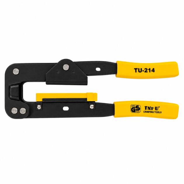 TNI-U TU-214 Crimping Tool Pliers Professional-quality crimping performance Durable construction for long-term use Comfortable ergonomic handles Easy and smooth manual operation Suitable for electrical and electronic wiring